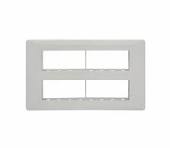 L&T Entice 16 Module Marble Finish Plate [Mystic Marble Finish]